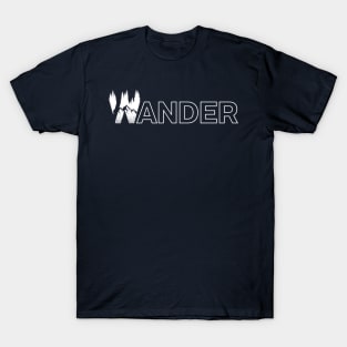 Wander Mountains Trees T-Shirt